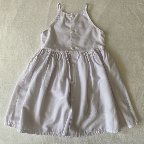 Toddler White Dress - Picture 2 of 4